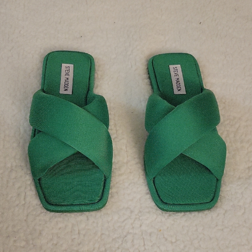 Steve Madden Green Women's Sandals